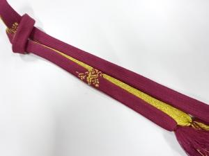 正絹　高麗　手組帯締め